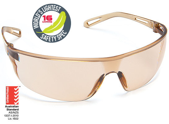 Force360 Radar Dark Brown Lens Safety Spectacle