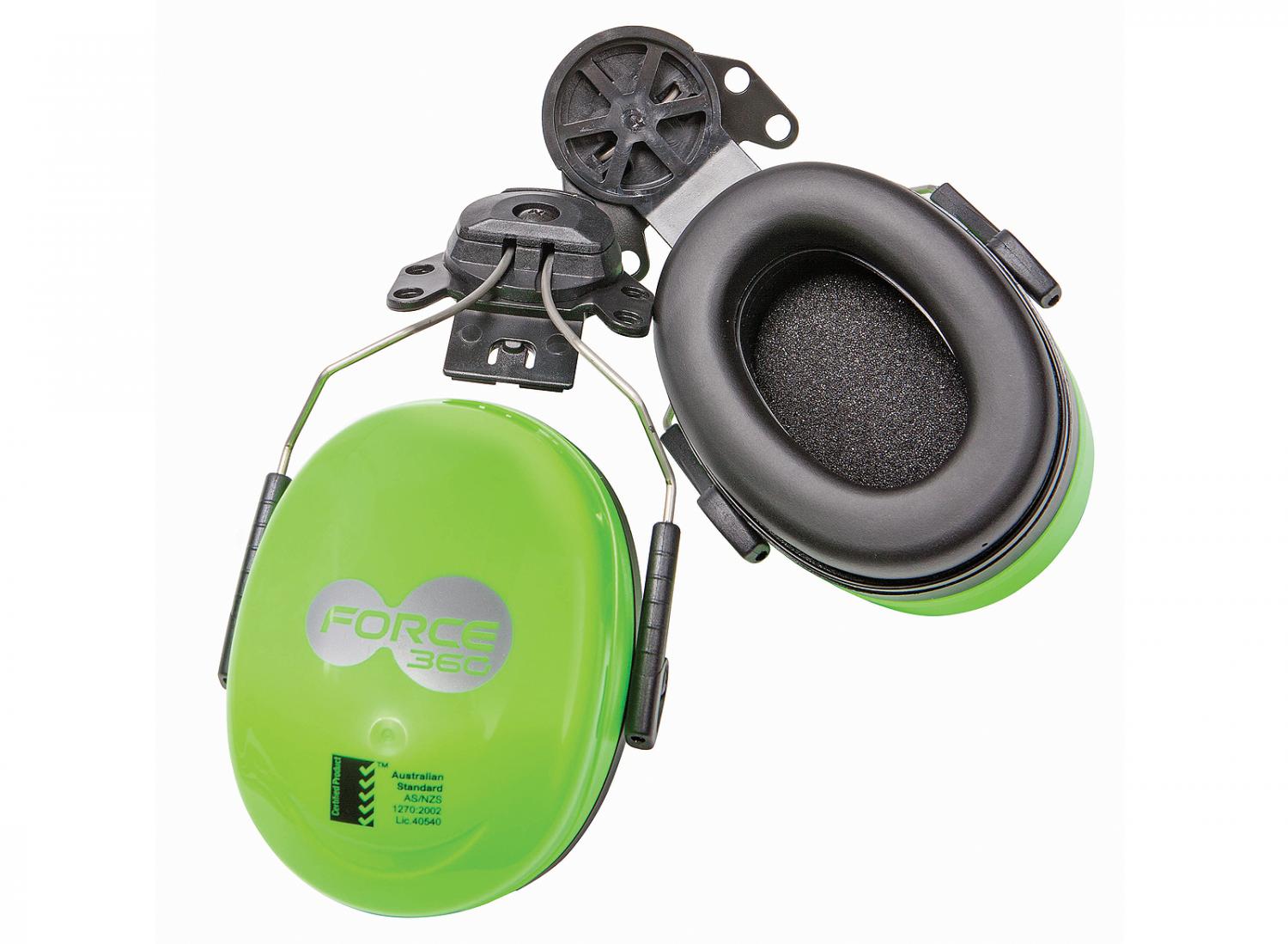 Force360 28dB Wave Premium Hard Hat Earmuff- 30mm