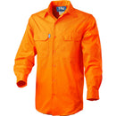 Shirt L/S Cotton Drill with VERTICAL Cooling Vents