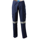 Trousers Heavyweight Womens Cotton Canvas Cargo 3M Reflective Tape