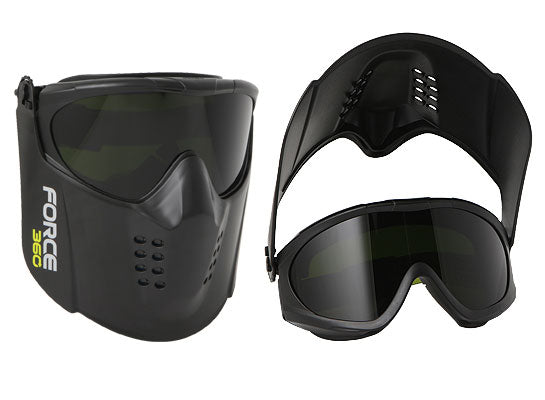 Force360 Guardian+ Shade 5 Lens Goggle and Visor Combo