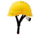 Airborne Linesman Hard Hat Unvented Micro Peak, 6 Point RATCHET Harness