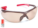 Force360 Eyefit Light Brown Lens Safety Spectacle