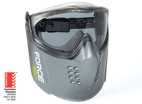 Force360 Guardian+ Smoke Lens Goggle and Visor Combo