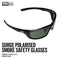 Surge Polarised Smoke Lens - Gloss Black Frame