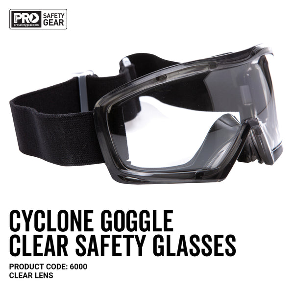 CYCLONE Clear Goggle