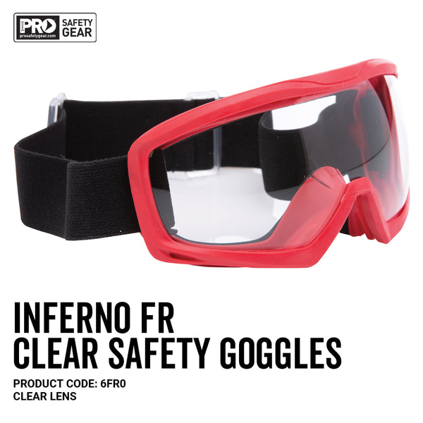 INFERNO FR Clear Goggle