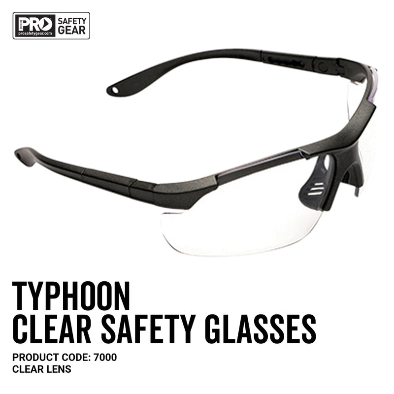 TYPHOON - Fully Adjustable Frame Clear