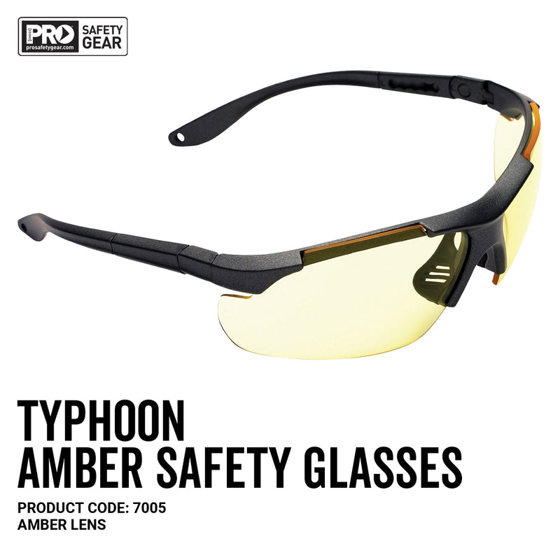 TYPHOON - Fully Adjustable Frame Amber