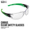 CIRRUS - Clear Polycarbonate Frame with Soft Green Arms