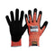 ARAX PLATINUM - Red ARAX Liner with PU/NITRILE Foam Dip Palm