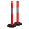 Bollard and 6kg Rubber Base