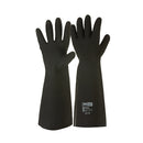 BLACK-KNIGHT Latex Gauntlet - Length 45cm