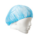 Disposable Bouffant Cap Blue 21 inch Carton 1000