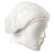 Disposable Crimped Beret white 21 inch Carton 1000