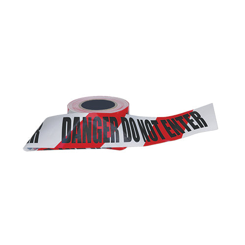 "DANGER DO NOT ENTER" on Red/White Hazard Tape