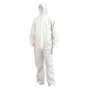 Disposable SMS Coverall - White