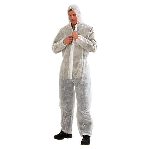 Disposable PP Coverall - White