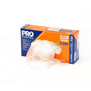 CLEAR, Powder Free - Box of 100 pieces