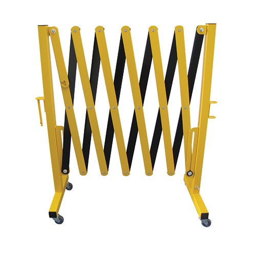 Expandable Barrier Yellow Black