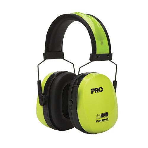 PYTHON Earmuffs HI-VIS - Slim-fit