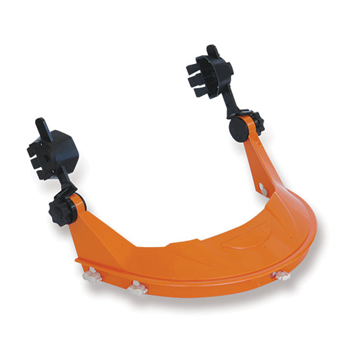 Hard Hat Browguard with Earmuff Attachment