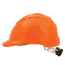 Hard Hat V9 - Vented, 6 Point Ratchet Harness, TYPE 2 Polycarbonate