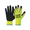 Black Latex Foam on Hi Vis Yellow Nylon Liner