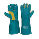 SOUTH PAW Green & Gold Pair of Left Hands Kevlar Stitched