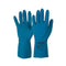 Silverlined Latex Rubber Household Gloves - Blue