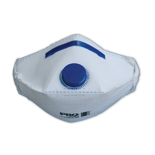 Horizontal Flat Fold Respirator P2, With Valve