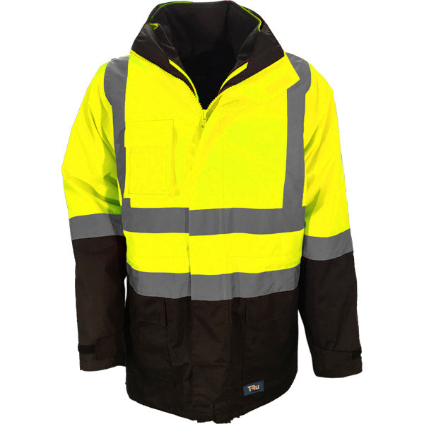 Jacket 6 in 1 with Vest Poly Oxford with TRuRT Reflective Tape (TJ2900T6 + TJ2945T4)