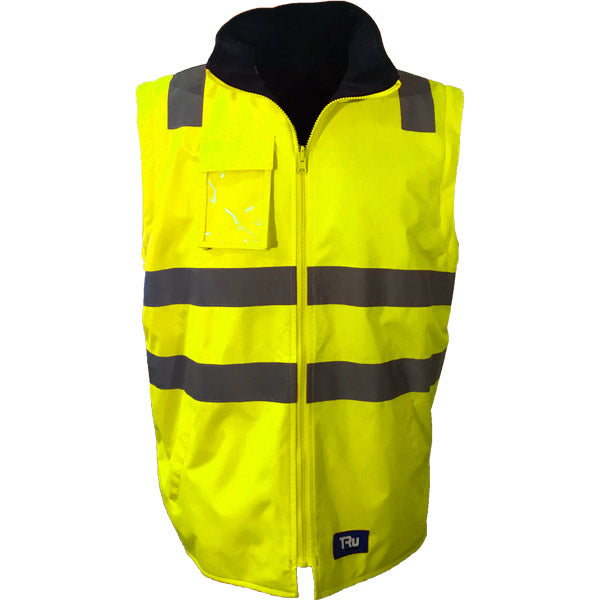 Jacket with Removable Sleeves Poly Oxford TRuRT Reflective Tape