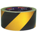 Hazard Tape Black & Yellow Self Adhesive