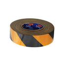 Hazard Tape Black & Yellow Self Adhesive Reflective