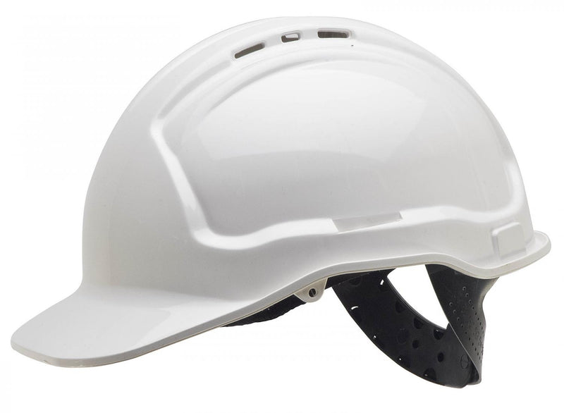 Force360 Economy Hard Hat, Vented, 6 Point Poly-cradle Harness, Type 1