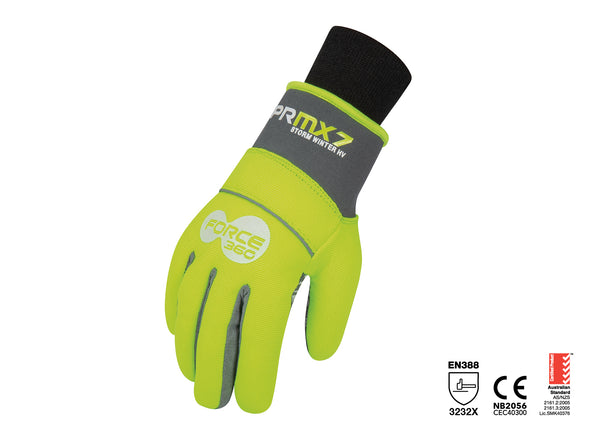 Force360 MX7 Storm Hi-Vis Mechanics Glove