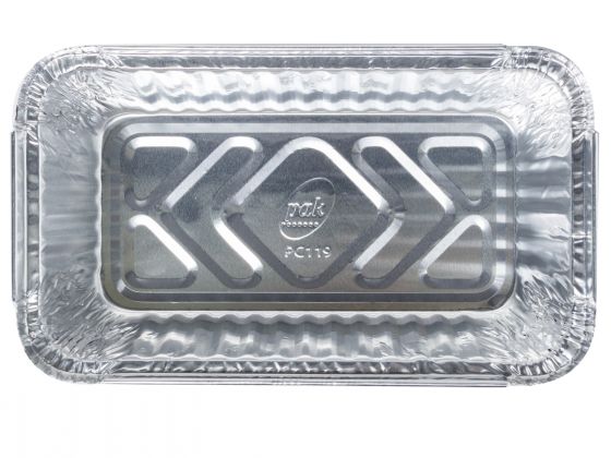 Foil Container PC119 - Medium Oblong Takeaway Tray